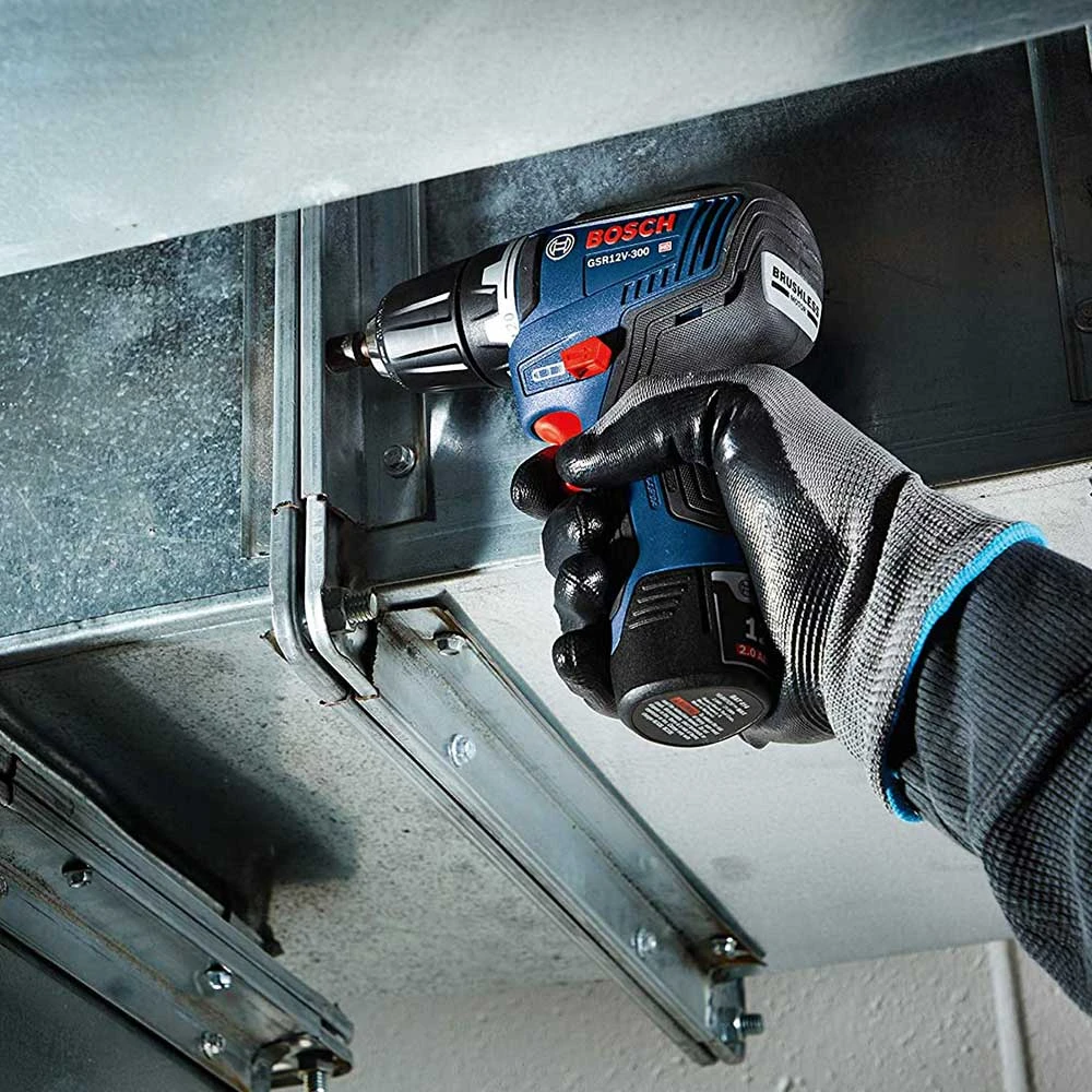 Bosch GSR12V-300B22 12V Max EC Brushless Cordless Drill/Driver Kit W/ Batteries 7 Bosch GSR12V-300B22 12V Max EC Brushless Cordless Drill/Driver Kit W/ Batteries