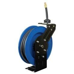 Cyclone Pneumatic 3/8” X 25’ 300 PSI Retractable Air Hose Reel W/ Rubber Hose Tools & Equipment 17 Cyclone Pneumatic 3/8” X 25’ 300 PSI Retractable Air Hose Reel W/ Rubber Hose Tools & Equipment
