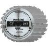 Makita D-45989-10 7-1/4" 24T Carbide Tipped Framing Circular Saw Blade - 10 PK