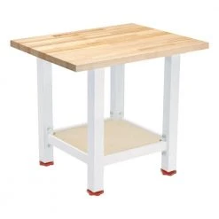 Power Tools Shop Fox D3304 26 Inch X 26 Inch Compact Workbench Steel Leg System, Small