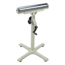 Shop Fox D4111 26-1/2 Inch - 41 Inch Adjustable Height Helical Gear Roller Stand Power Tools