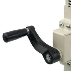 Shop Fox D4111 26-1/2 Inch - 41 Inch Adjustable Height Helical Gear Roller Stand Power Tools