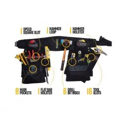 DIAMONDBACK DB5-20-GR-XL Ranger Green Denali 2.0 Tool Belt Extra Large Tools & Equipment