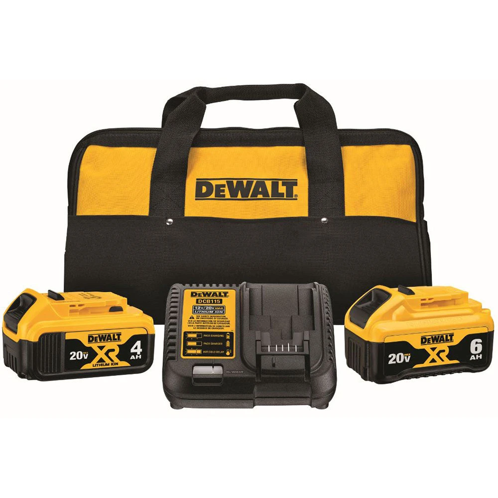 Tools & Equipment DeWALT DCB246CK 20V MAX Compact Lithium-Ion Starter Kit 3 Tools & Equipment DeWALT DCB246CK 20V MAX Compact Lithium-Ion Starter Kit