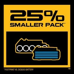 DeWALT DCBP034-2 20V MAX POWERSTACK Impact-Resistant Compact Batteries - 2 PK Tools & Equipment 16 DeWALT DCBP034-2 20V MAX POWERSTACK Impact-Resistant Compact Batteries - 2 PK Tools & Equipment