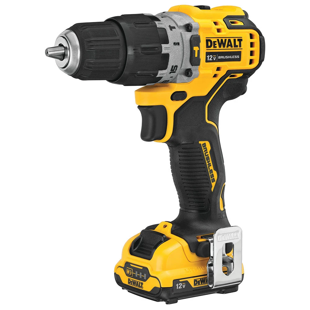 Tools & Equipment DeWALT DCD706F2 12V MAX 3/8" Brushless Cordless Hammer Drill Kit 5 Tools & Equipment DeWALT DCD706F2 12V MAX 3/8" Brushless Cordless Hammer Drill Kit