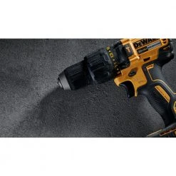 DeWALT DCD778C1 20V MAX Cordless Lithium-Ion Brushless Hammer Drill Kit Tools & Equipment