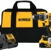 DeWALT DCD791P1 20V MAX XR 1/2" Cordless Brushless Lightweight Drill/Driver Kit Tools & Equipment