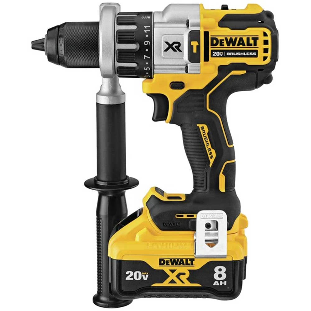 DeWALT DCD998W1 20V MAX XR Brushless Hammer Drill/Driver W/ Power Detect Kit Tools & Equipment 4 DeWALT DCD998W1 20V MAX XR Brushless Hammer Drill/Driver W/ Power Detect Kit Tools & Equipment