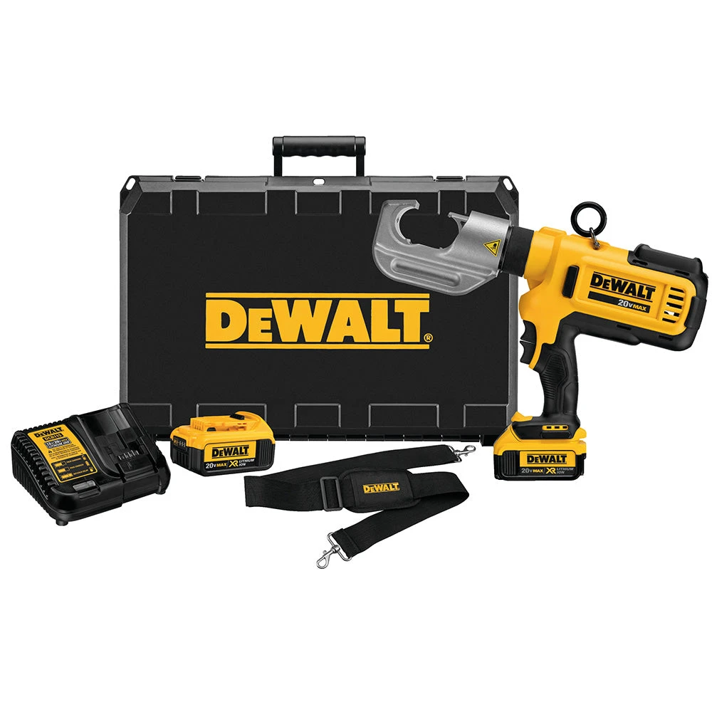 DeWALT DCE300M2 20V Max Cordless Cable Crimping Tool Kit - Professional Grade Tools & Equipment 3 Tools & Equipment DeWALT Dce300M2 20V Died Cable Crimping Tool Kit