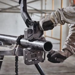 Tools & Equipment DeWALT DCE700X2K 60V MAX Lithium-Ion Cordless Pipe Threader Kit W/ Die Heads