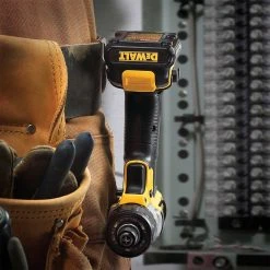DeWALT DCF610S1 12V MAX 1/4" Cordless Compact Lightweight Screwdriver Kit 8 DeWALT DCF610S1 12V MAX 1/4