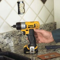 DeWALT DCF610S1 12V MAX 1/4" Cordless Compact Lightweight Screwdriver Kit 9 DeWALT DCF610S1 12V MAX 1/4
