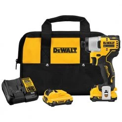 DeWALT DCF801F2 12V MAX XTREME Brushless 1/4 Inch Cordless Impact Driver Kit Tools & Equipment
