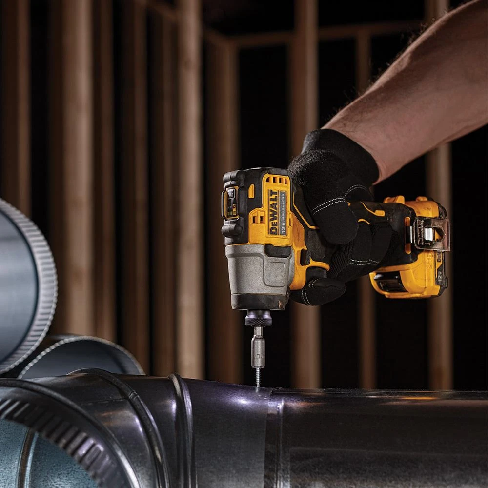 DeWALT DCF801F2 12V MAX XTREME Brushless 1/4 Inch Cordless Impact Driver Kit Tools & Equipment 7 DeWALT DCF801F2 12V MAX XTREME Brushless 1/4 Inch Cordless Impact Driver Kit Tools & Equipment