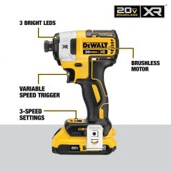 DeWALT DCF887D1E1 20V XR 1/4