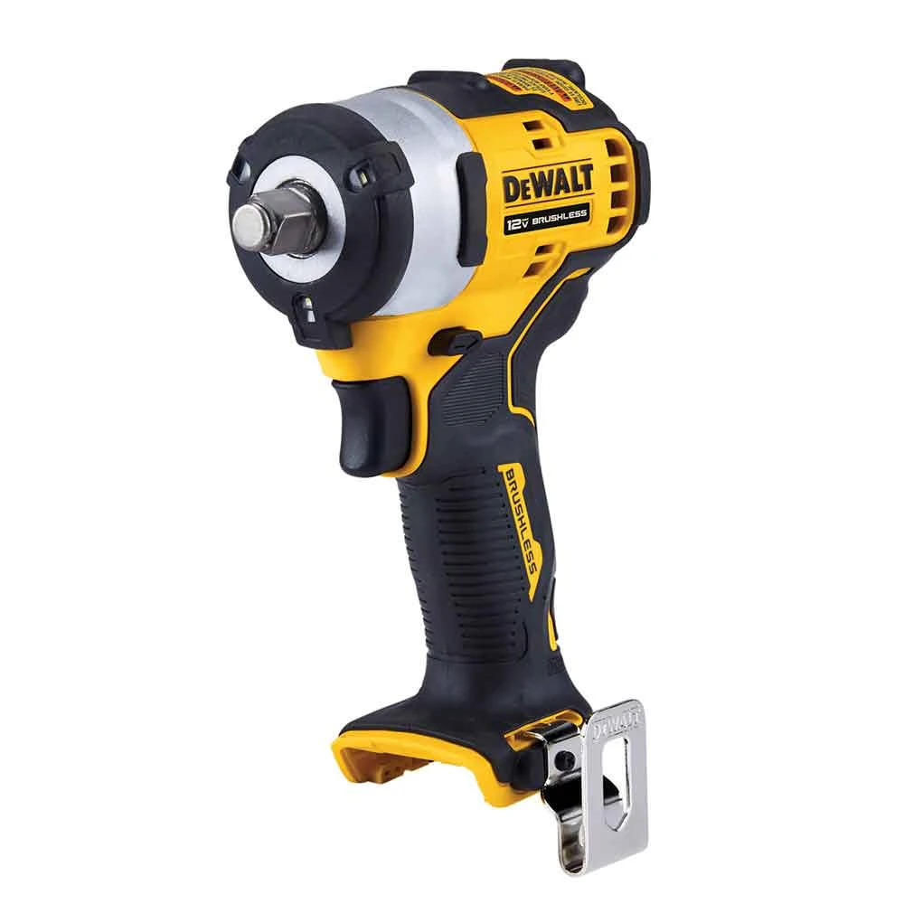 DeWALT DCF901B 12V MAX XTREME 1/2" Brushless Cordless Impact Wrench - Bare Tool 3 DeWALT DCF901B 12V MAX XTREME 1/2" Brushless Cordless Impact Wrench - Bare Tool