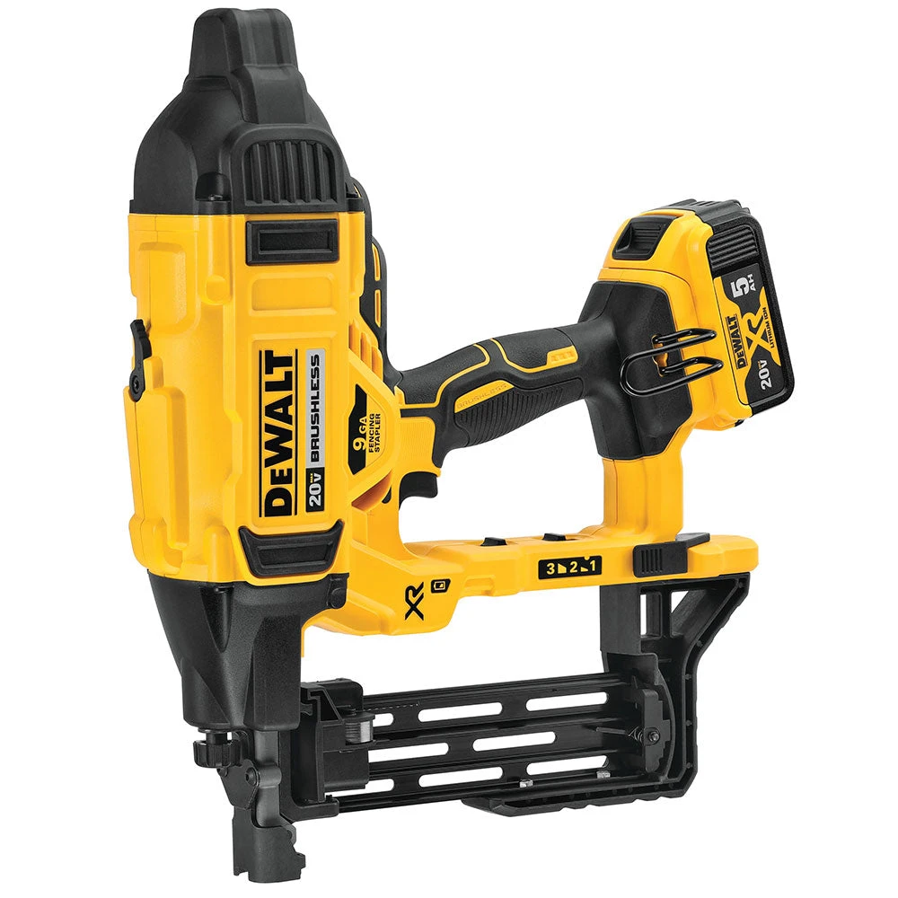 Tools & Equipment DeWALT DCFS950P2 20V MAX XR 9 GA Brushless Cordless Fencing Stapler Kit 5 Tools & Equipment DeWALT DCFS950P2 20V MAX XR 9 GA Brushless Cordless Fencing Stapler Kit