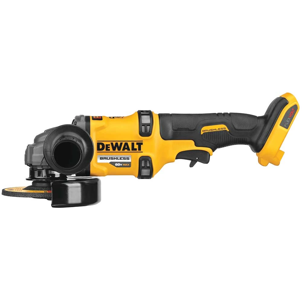 DeWALT DCG418B 60V MAX FLEXVOLT 4-1/2" - 6" Cordless Grinder W/ Kickback Brake Tools & Equipment 3 DeWALT DCG418B 60V MAX FLEXVOLT 4-1/2" - 6" Cordless Grinder W/ Kickback Brake Tools & Equipment