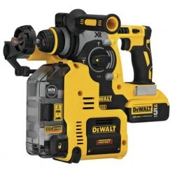 DeWALT DCH273P2DHO 20V 1 Inch SDS-Plus Dust Extractor Rotary Hammer