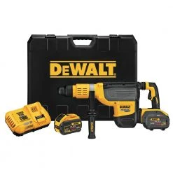 DeWALT DCH773Y2 60V FLEXVOLT 2 Inch SDS-Max Combination Hammer Kit