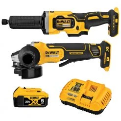 DeWALT DCK203P1 20V MAX XR Grinder/Die Grinder Cordless 2 Tool Combo Kit Tools & Equipment
