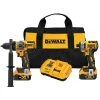 DeWALT DCK2100P2 20V MAX Brushless Cordless Hammer Drill/Driver 2 Tool Combo Kit 1 DeWALT DCK2100P2 20V MAX Brushless Cordless Hammer Drill/Driver 2 Tool Combo Kit