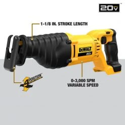 DeWALT DCK478D2 20V MAX Cordless 4 Tool Combo Kit W/ 2 - 2.0AH Battery / Charger