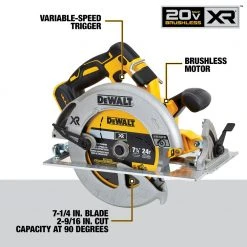 DeWALT DCK675D2 20V Brushless 6 Tool Combo Kit with 2 - 2.0AH Battery & Charger 15 Tools & Equipment DeWALT DCK675D2 20V Brushless 6 Tool Combo Kit W/ 2 - 2.0AH Battery / Charger