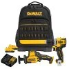Tools & Equipment DeWALT DCKSS200F2 XTREME 12V MAX 2-Tool Combo Kit W/ Professional Backpack