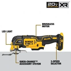 DeWALT DCKSS676D2 20V Brushless 6 Tool Combo Kit W/ 2 - 2.0AH Battery / Charger