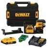 DeWALT DCLE34220G 20V MAX Cordless 2 Spot Green Line Laser Kit W/ Battery