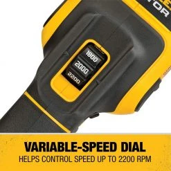 DeWALT DCM849P2 20V MAX XR 7" Brushless Cordless Rotary Polisher Kit - Automotive Polishing Tool 12 DeWALT DCM849P2 20V MAX XR 7