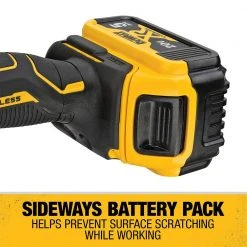 DeWALT DCM849P2 20V MAX XR 7" Brushless Cordless Rotary Polisher Kit - Automotive Polishing Tool 13 DeWALT DCM849P2 20V MAX XR 7