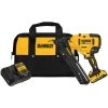 DeWALT DCN650D1 20V MAX XR 15-Gauge Cordless Angled Finish Nailer Kit Tools & Equipment