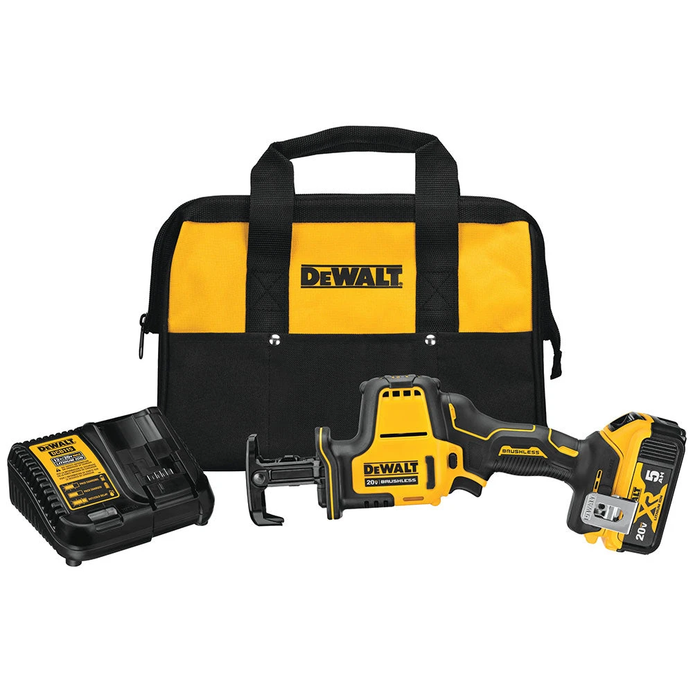 DeWALT DCS369P1 20V MAX Compact Cordless Li-Ion Reciprocating Saw ATOMIC Kit 3 DeWALT DCS369P1 20V MAX Compact Cordless Li-Ion Reciprocating Saw ATOMIC Kit