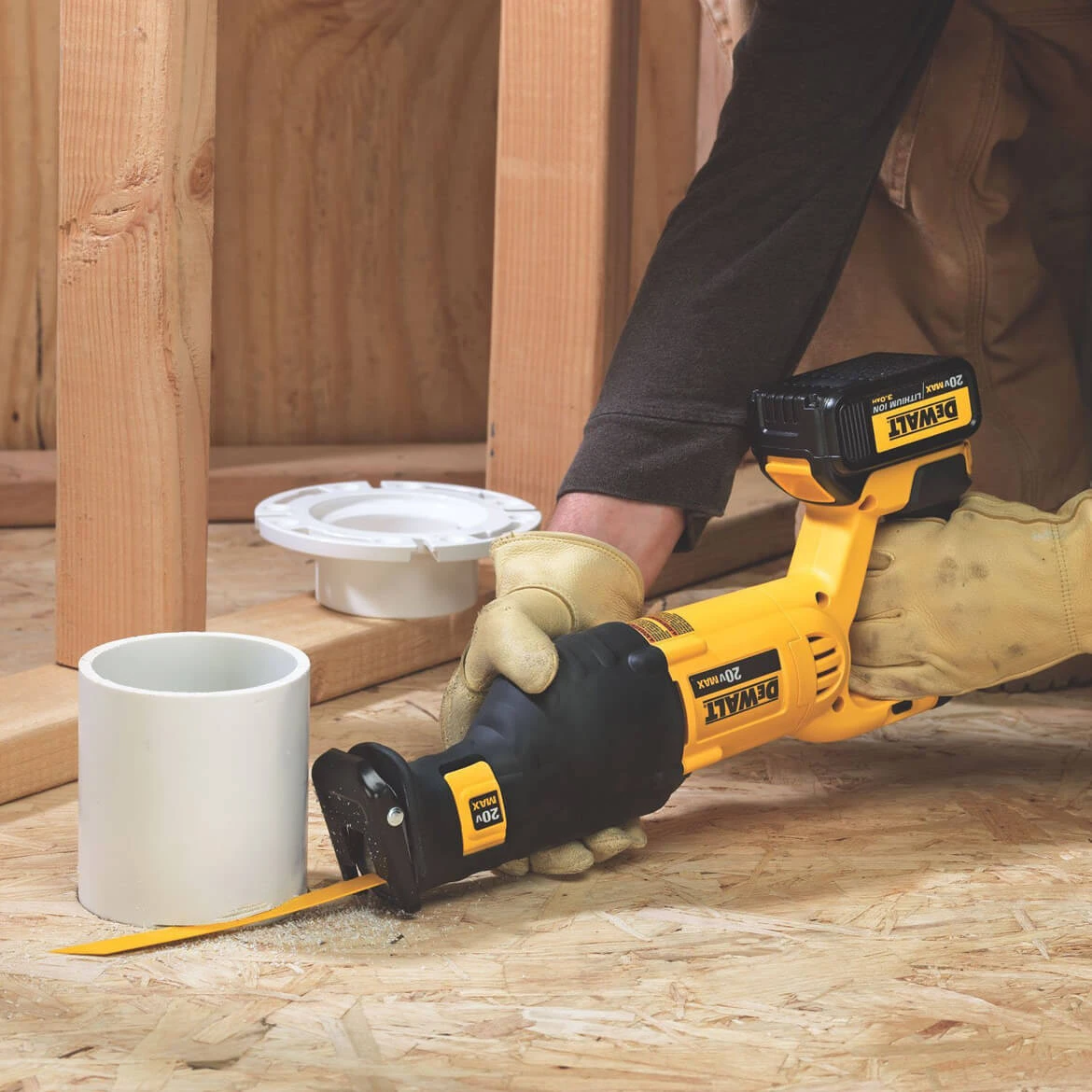 Tools & Equipment DeWALT DCS380B 20V MAX 1-1/4" Lithium-Ion Cordless Reciprocating Saw - Bare Tool 6 Tools & Equipment DeWALT DCS380B 20V MAX 1-1/4" Lithium-Ion Cordless Reciprocating Saw - Bare Tool