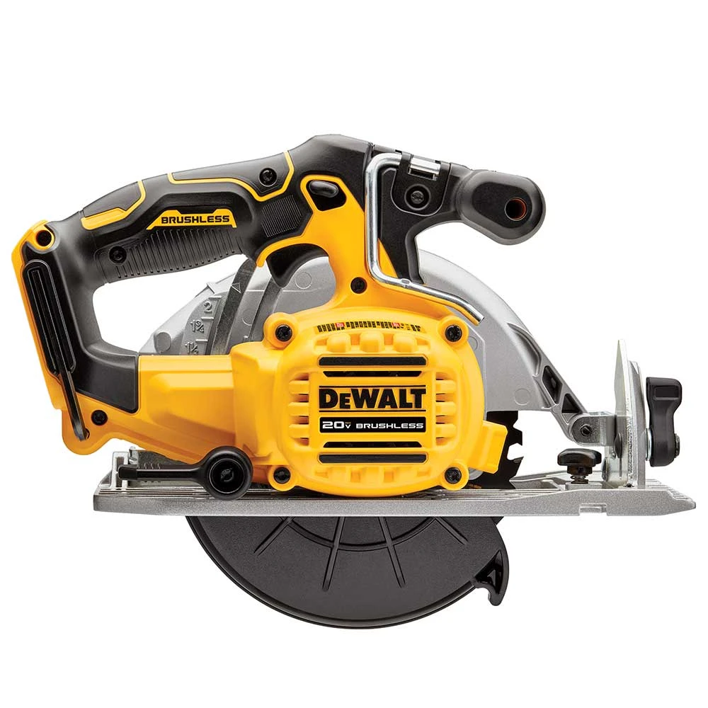 DeWALT DCS565B 20V MAX 6-1/2" Brushless Cordless Li-Ion Circular Saw - Bare Tool Tools & Equipment 4 DeWALT DCS565B 20V MAX 6-1/2" Brushless Cordless Li-Ion Circular Saw - Bare Tool Tools & Equipment