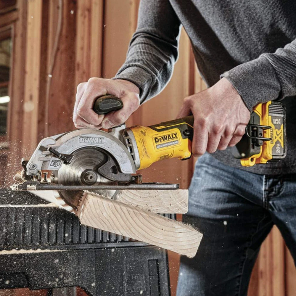 DeWALT DCS571P1 20V MAX Brushless 4-1/2 In Cordless Atomic Circular Saw Kit Tools & Equipment 5 DeWALT DCS571P1 20V MAX Brushless 4-1/2 In Cordless Atomic Circular Saw Kit Tools & Equipment