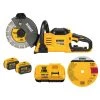 Tools & Equipment DeWALT DCS690X2 60V 9 Inch Cordless Brushless Cut Off Saw Kit