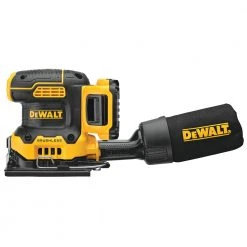 DeWALT DCW200D1 20V MAX XR 1/4 Sheet Cordless Durable Variable Speed Sander Kit Tools & Equipment