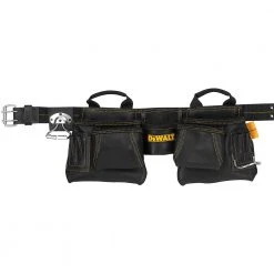 DeWALT DG5472 12 Pocket Carpenter's Top Grain Leather Apron