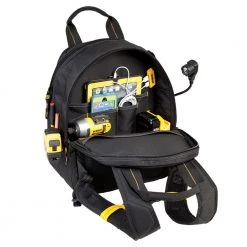 DeWALT DGCL33 33-Pocket Lighted Dual Port USB Charging Tool Backpack Tools & Equipment
