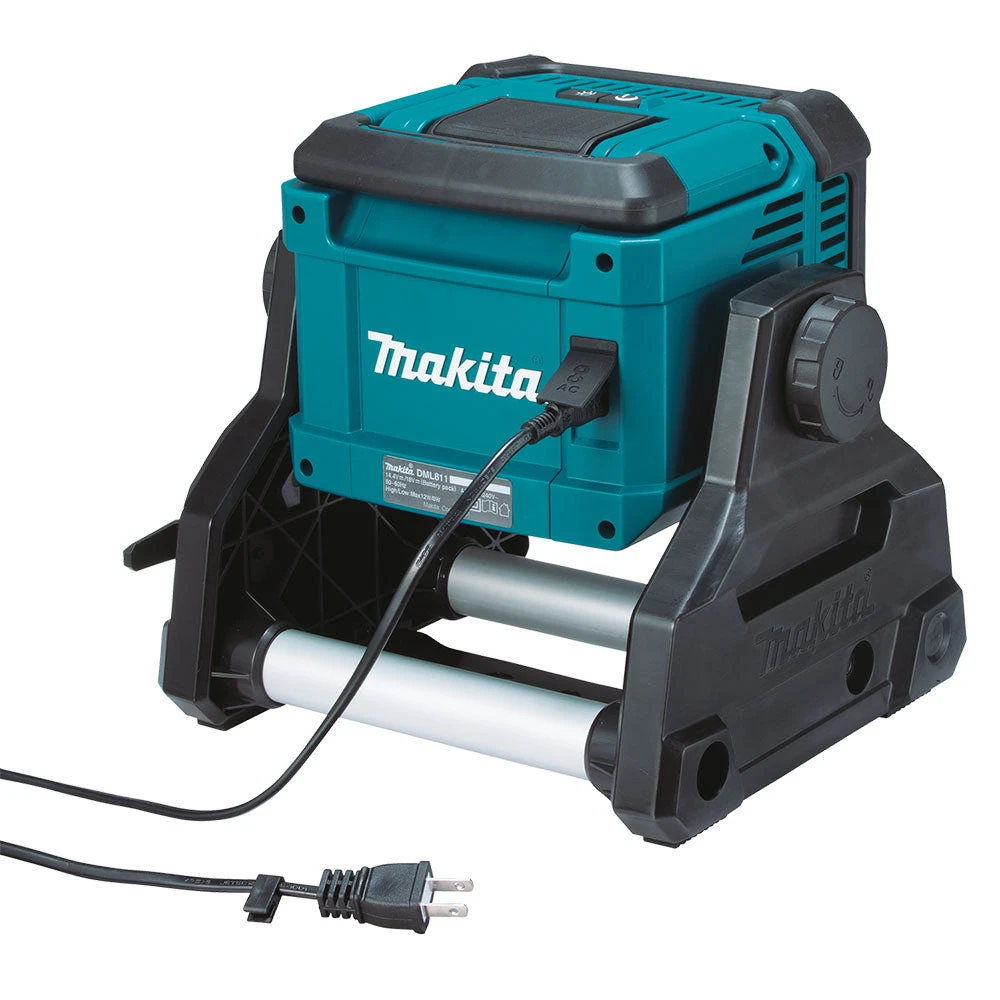 Tools & Equipment Makita DML811 18V 750-3000 Lumen LXT Cordless/Corded Work Light - Bare Tool 8 Tools & Equipment Makita DML811 18V 750-3000 Lumen LXT Cordless/Corded Work Light - Bare Tool
