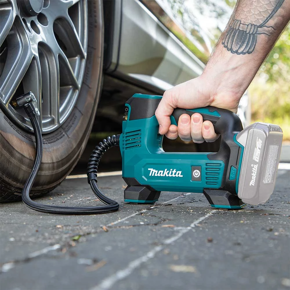 Makita DMP180ZX 18V LXT 120 PSI Lithium-Ion Cordless Inflator - Bare Tool 7 Makita DMP180ZX 18V LXT 120 PSI Lithium-Ion Cordless Inflator - Bare Tool
