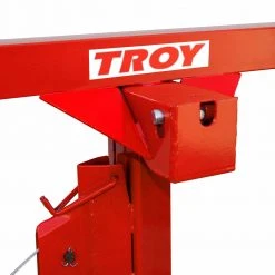 Troy DPH1116 11' Drywall Rolling Lifter Panel Hoist Jack Lockable W/ Extension