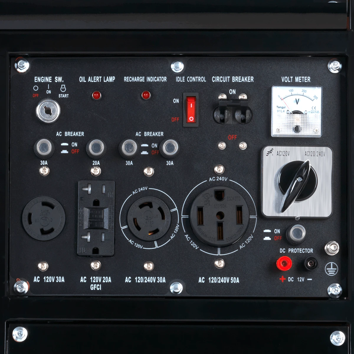 DuroStar DS10000EH 10,000W Dual Fuel Portable Generator with Electric Start | Home & Jobsite Backup Power 12 Dual Fuel Generators DuroStar DS10000EH 10,000W 439cc Dual Fuel Portable Generator W/ Electric Start