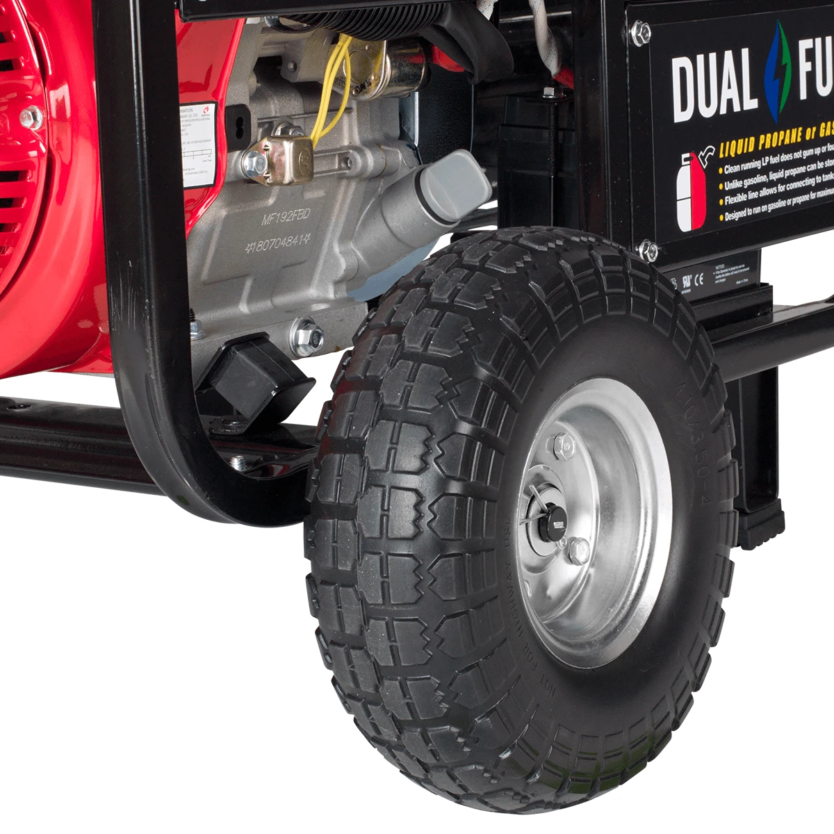 DuroStar DS12000EH 12,000-Watt 457cc Dual Fuel Portable Generator | Gas & Propane Powered 10 DuroStar DS12000EH 12,000-Watt 457cc Portable Dual Fuel Gas Propane Generator Dual Fuel Generators