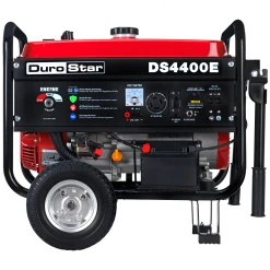 DuroStar DS4400E 4400-Watt 212cc Electric Start OHV Gas Generator W/Wheel Kit