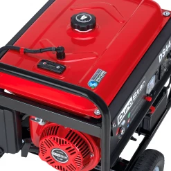 DuroStar DS4400E 4400-Watt 212cc Electric Start OHV Gas Generator W/Wheel Kit